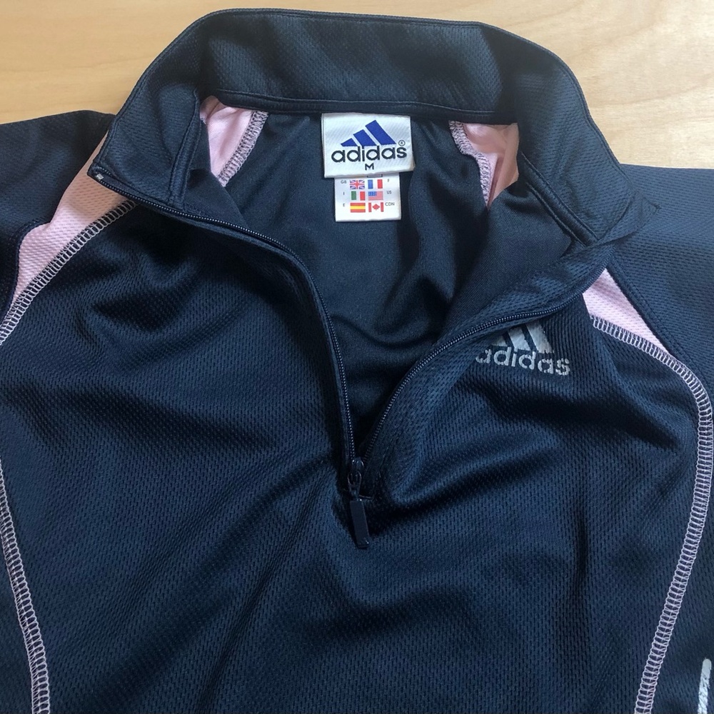 Adidas Mesh Long Sleeve Top Size M. - Picture 3 of 6